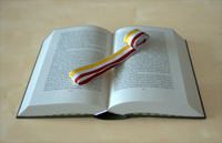 Band auf Buch